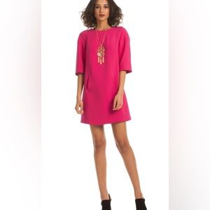 Trina Turk pink sheath dress with pockets!